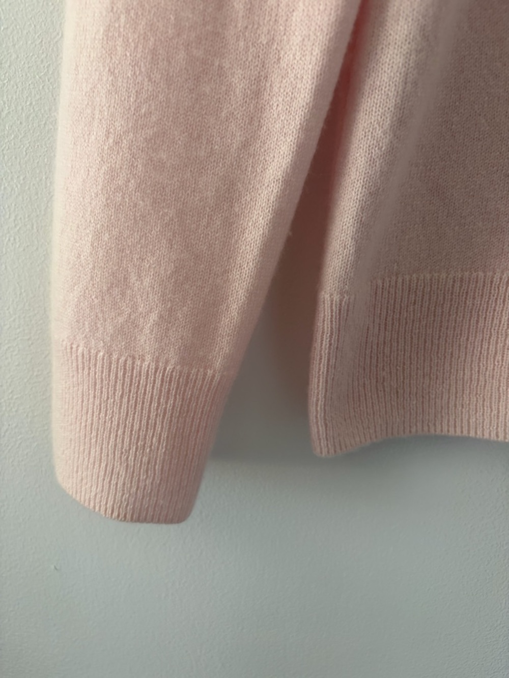 Quince Women's Crew Neck Sweater in Light Pink - Picture 7 of 10